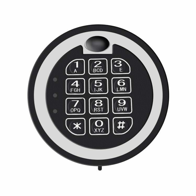 Replace Mesa MSL 500 Safe Lock/Black Keypad Electronic Safe Lock with Swing Bolt