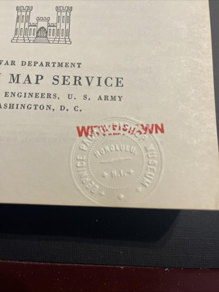 First Edition Kyushu Maps WW2