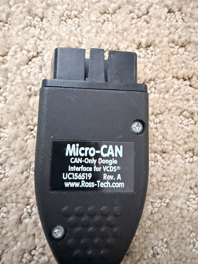 Genuine Ross-Tech Micro-CAN VCDS USB Interface Cable VW/Audi *FREE SHIPPING*