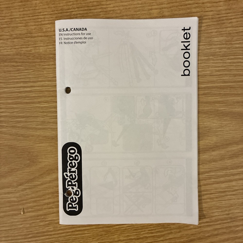 Peg Perego Booklet Stroller in Tulip