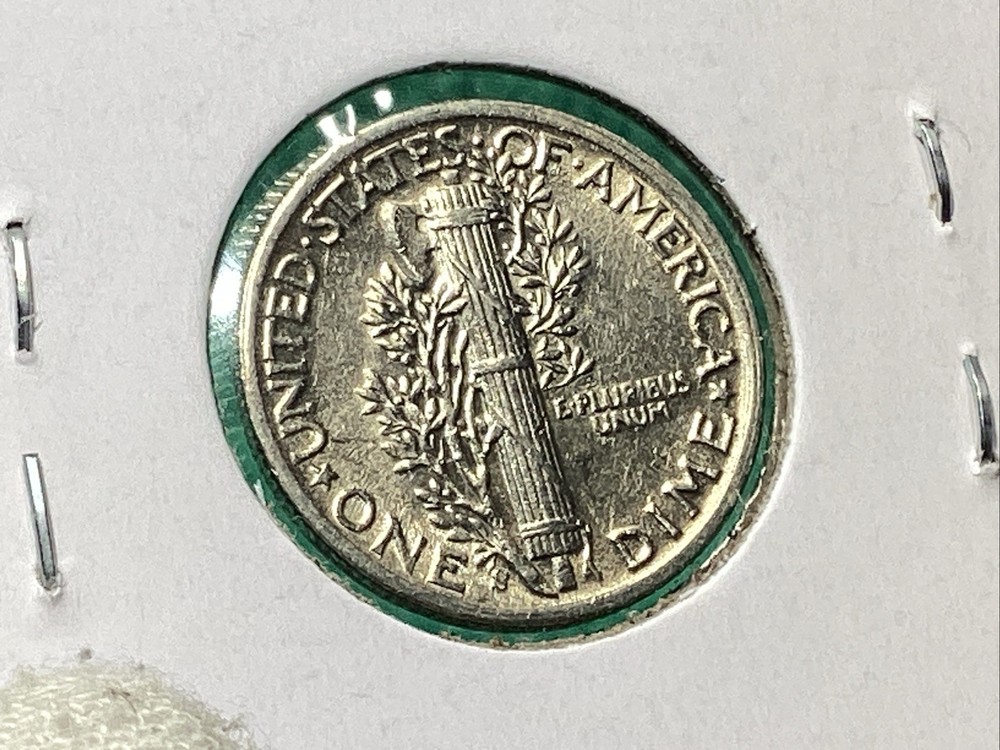 1944 S MERCURY DIME UNCIRCULATED 🍀