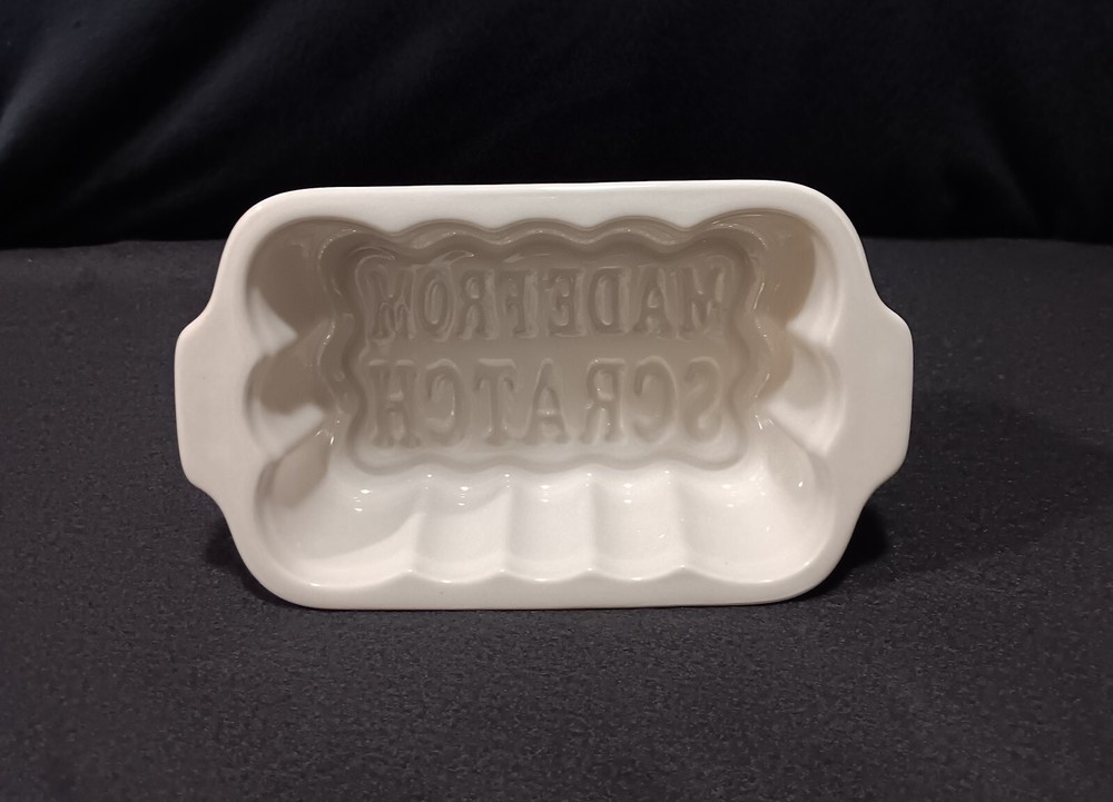 Glass Mini Scalloped Loaf Baking Dish (Made From Scratch)