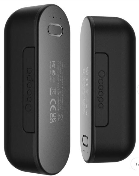 OCOOPA UT2s - 2*5000mAh Rechargeable Hand Warmers Mini Pair