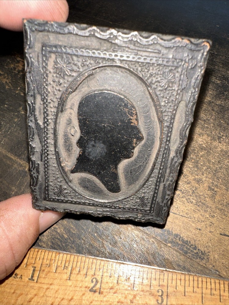 Print Block ( Man’s Side Profile ) Nice Details!!