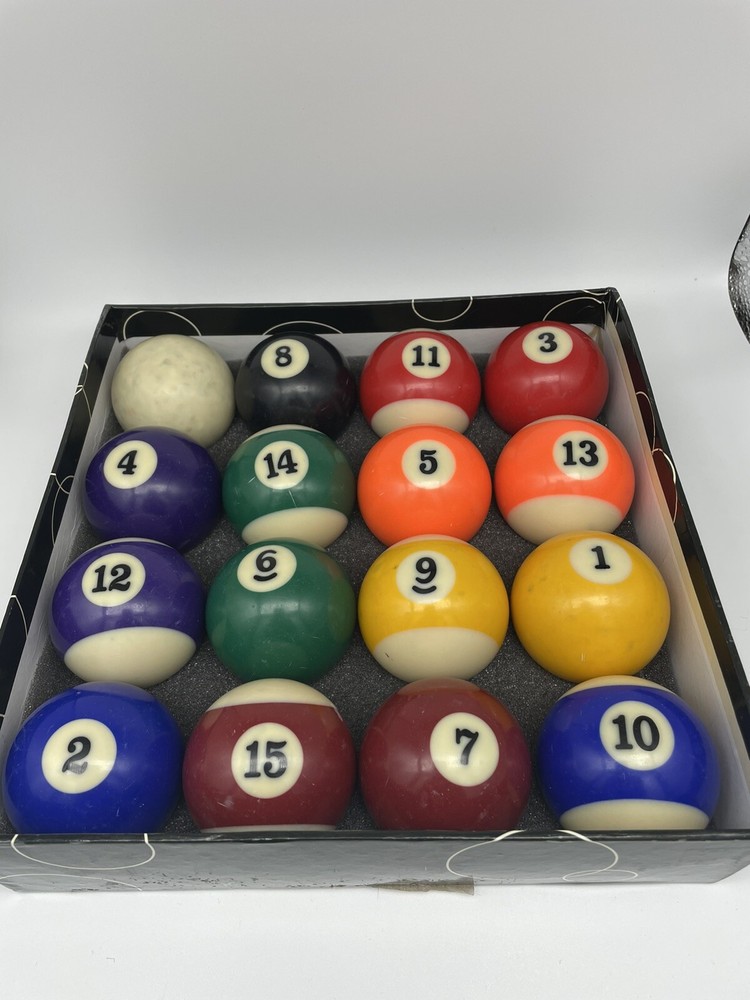 billiard pool ball set