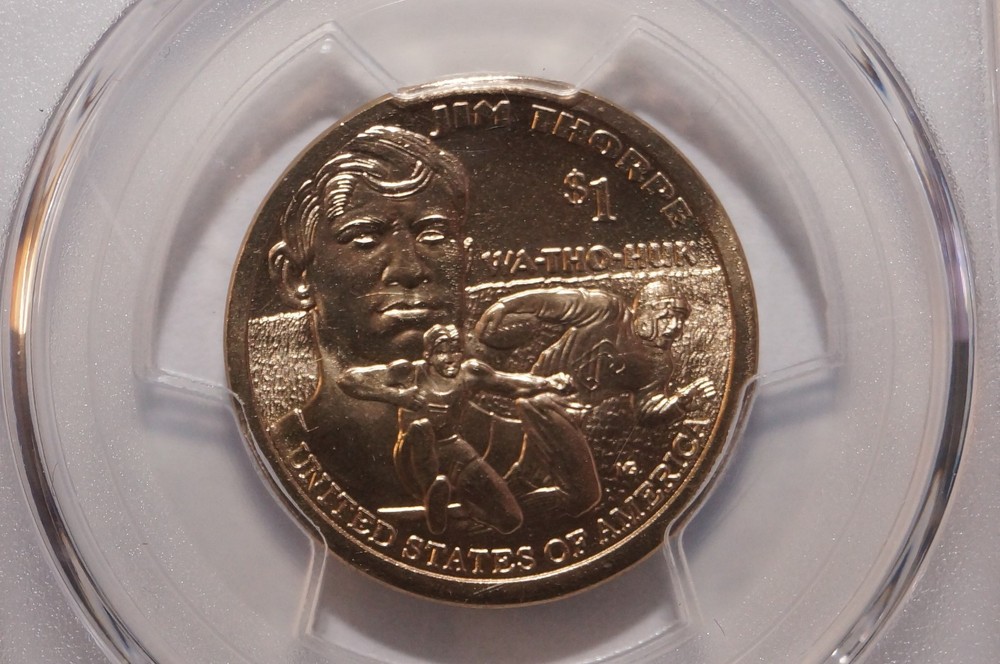2018-P NATIVE AMERICAN DOLLAR POSITION A GRADED PCGS MS67