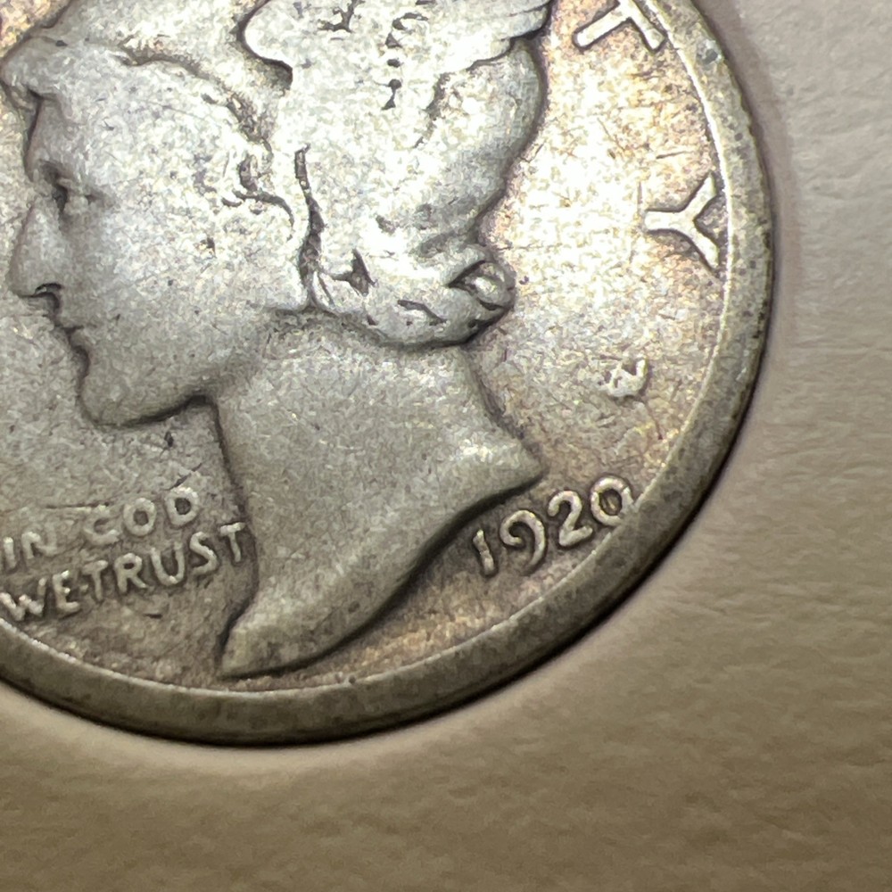 1920 P MERCURY DIME! Nice Better Early Date