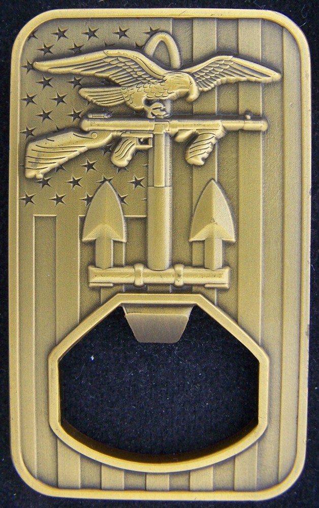 CIA Central Intelligence Agency Blue Serialized Challenge Coin