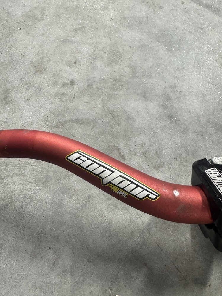 Authentic ProTaper Contour Handlebars Bars +Adapters Banshee 350 Windham RM MID