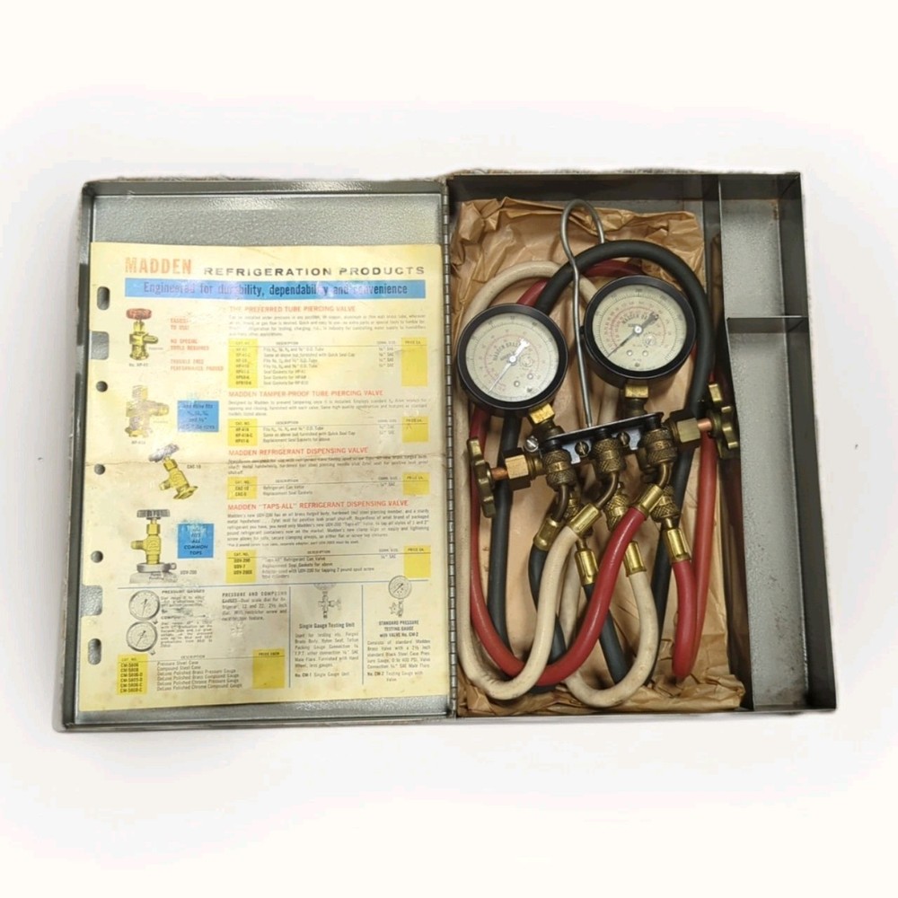 Madden Refrigerant Gauges Kit