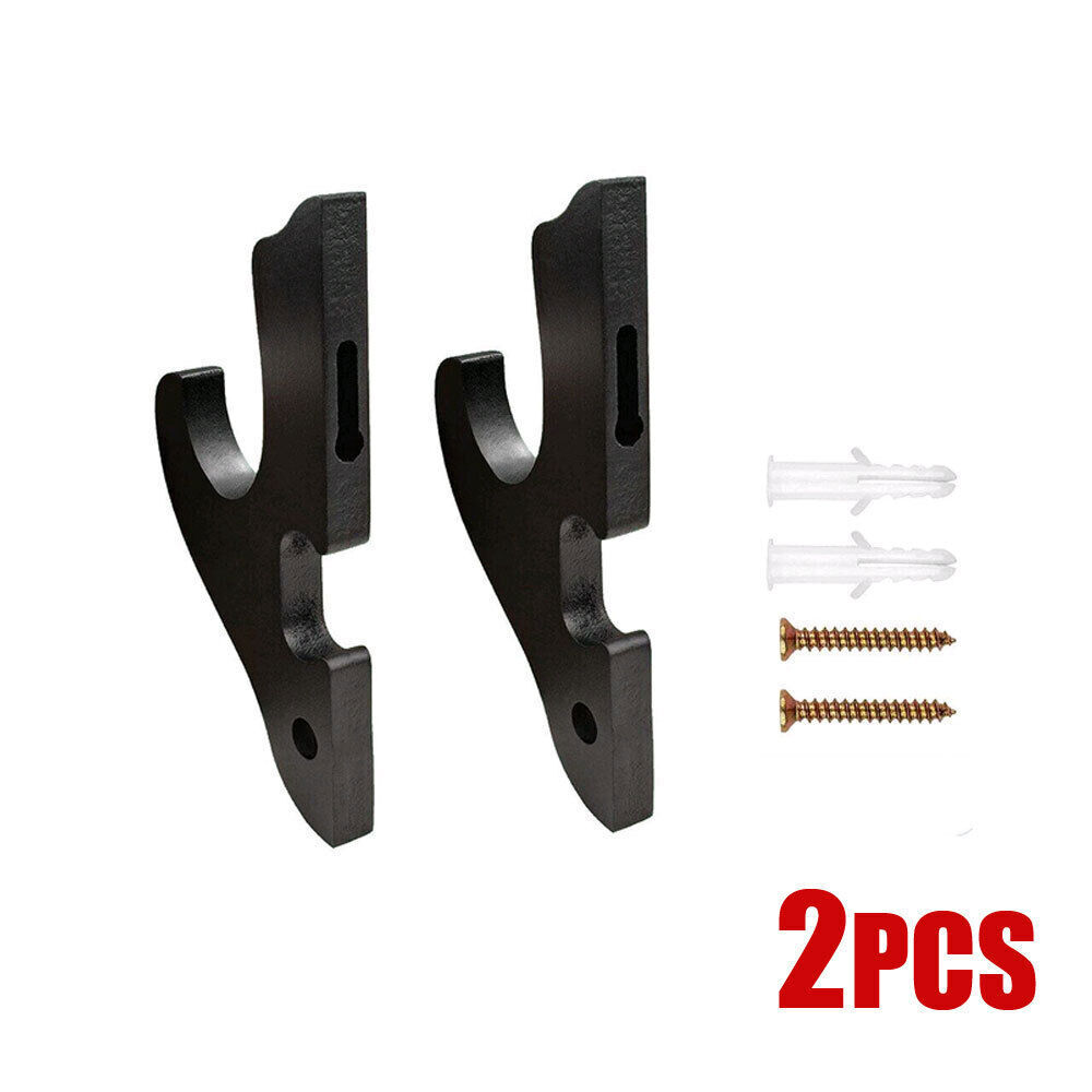Wall-mounted wooden sword stand bracket, wall hook hook display stand -
