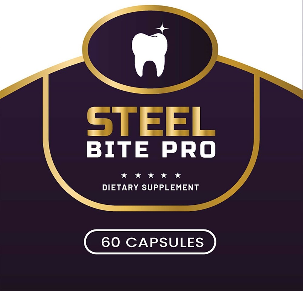 Steel Bite Pro Teeth & Gum Supplement 60 Capsules