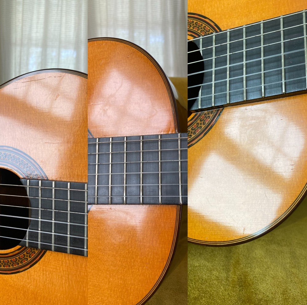Sakazo Nakade 2000SS classical guitar 1971 – solid, braz rw, carved, signed