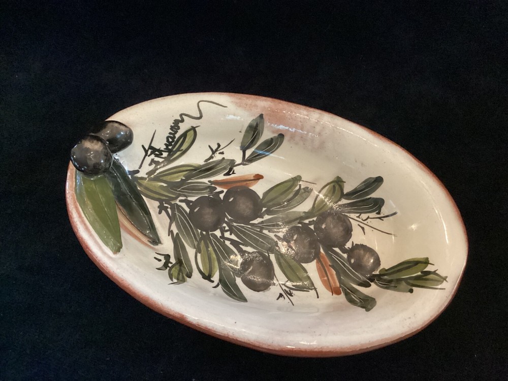 Rustic Black Olive dish