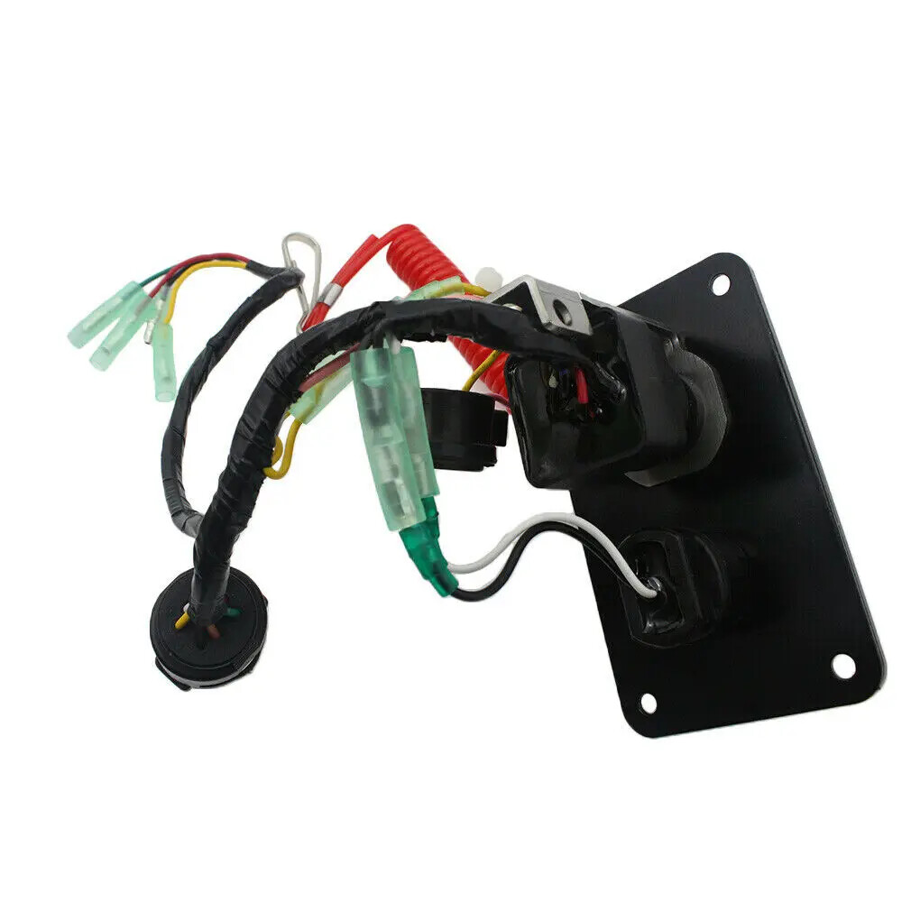 Outboard Single Engine Key Switch Assembly Panel for Yamaha PANEL SWITCH ASSY