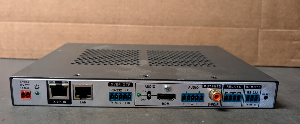 Extron XTP SR HDMI ~ Scaling Audio Visual Receiver