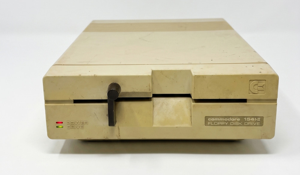 Vintage Commodore 1541-II Floppy Disk Drive for C64/C128 - Retro Computing