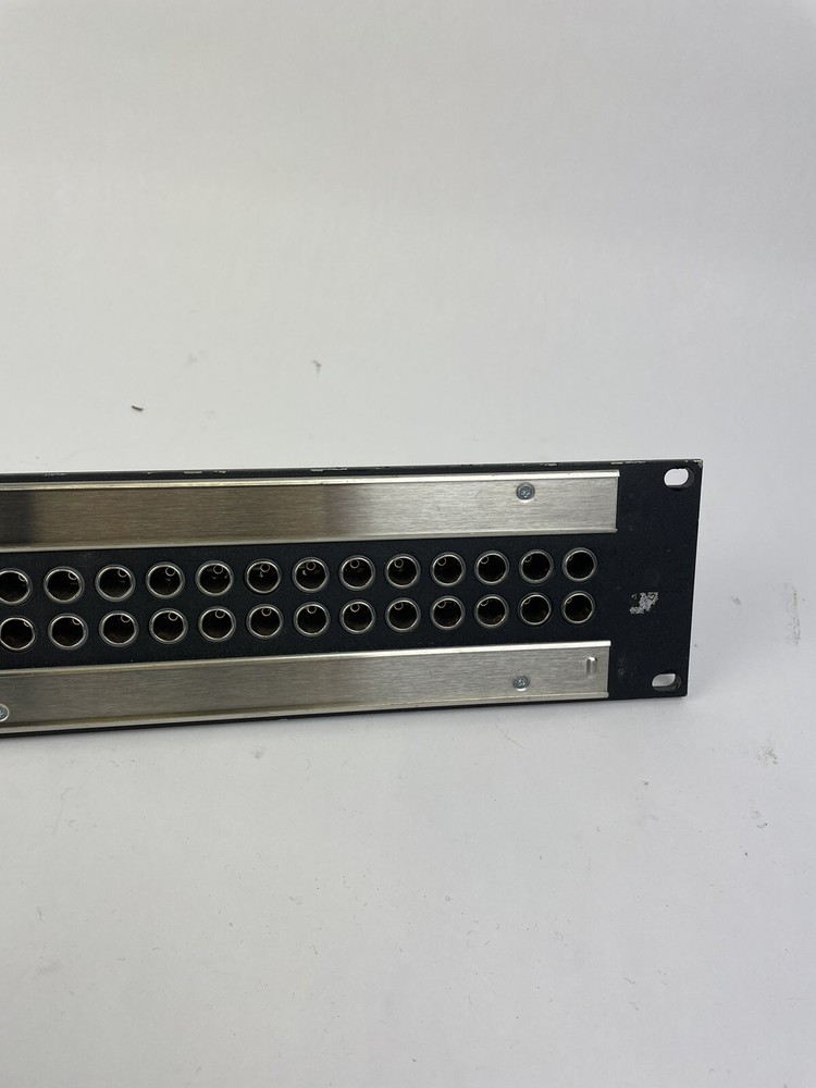 Bittree Audio Patchbay B52T 2x26 2RU with J214W Jacks Normalling Terminating