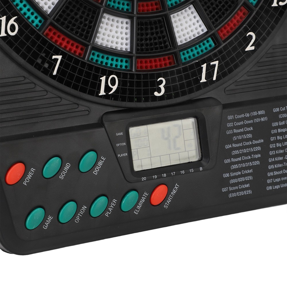 Electronic Dartboard Set Automatic Scoring Soft Tip Dartboard With Multiple WT