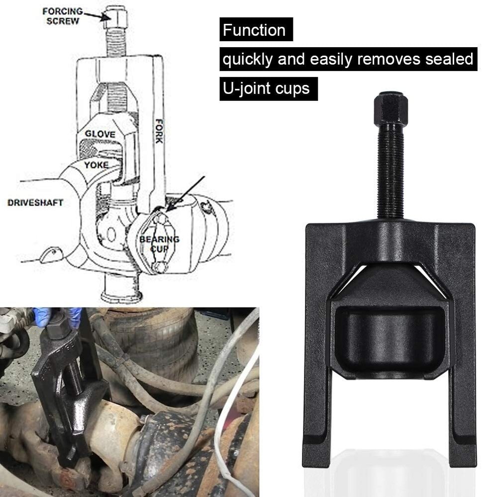 Heavy-Duty  Class 7 & 8 U-Joint Puller Tool 10102 Fit Spicer Meritor  1610 1710