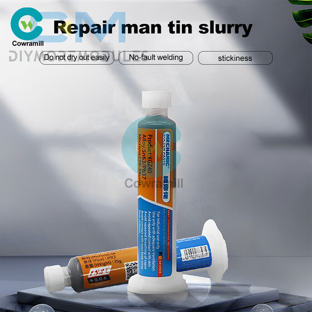 Flux for Welding 183℃ Solder Paste for SMD BGA IC PCB Computer Chips Repair
