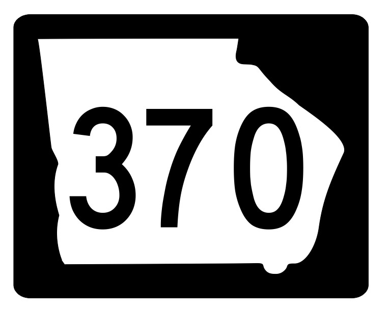 Georgia State Route 370 Sticker Decal