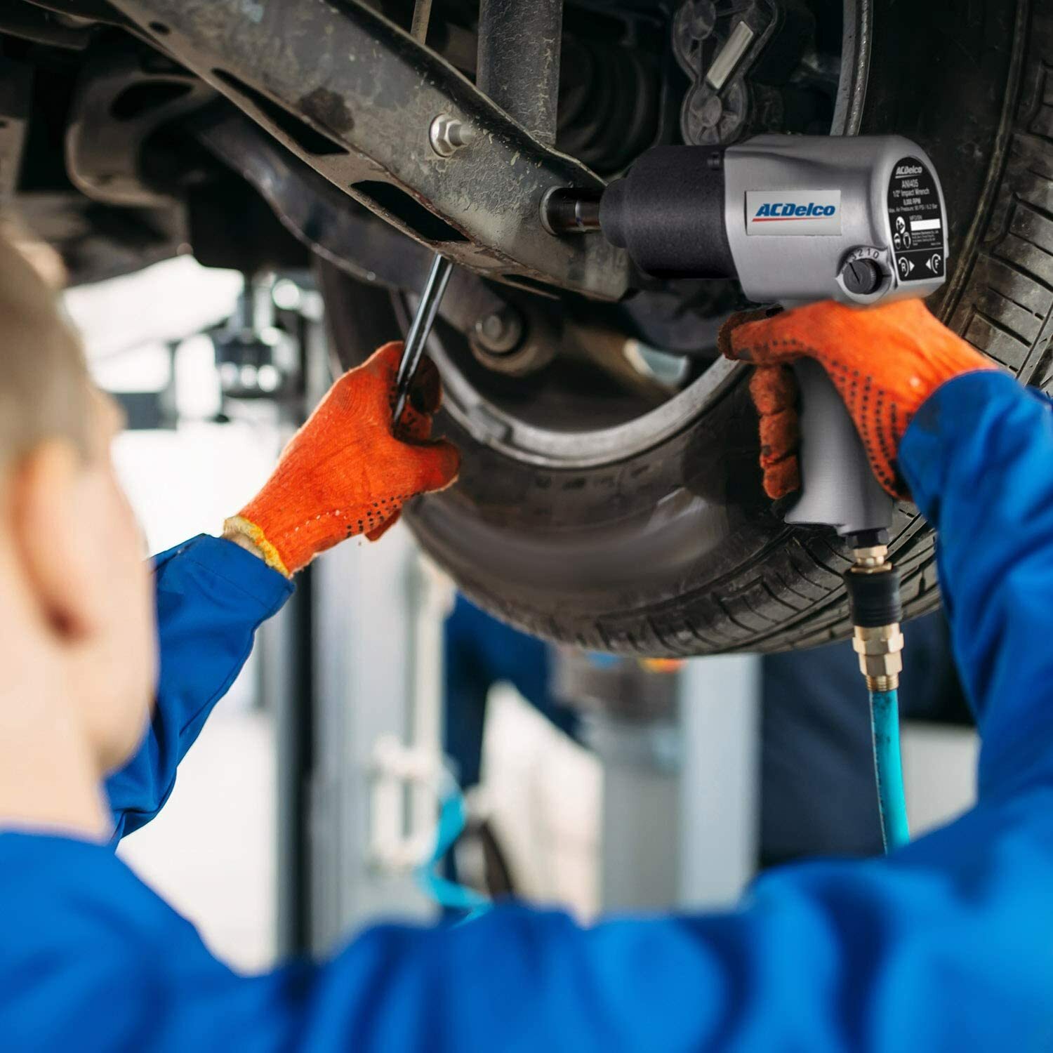 ACDelco ANI405A Heavy Duty ½” 500 ft-lbs. 5-Speed Pneumatic Impact Wrench Kit