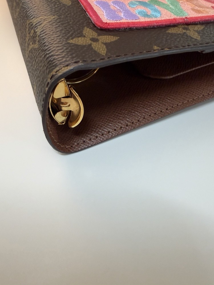 Authentic Louis Vuitton Large Ring Agenda Customized