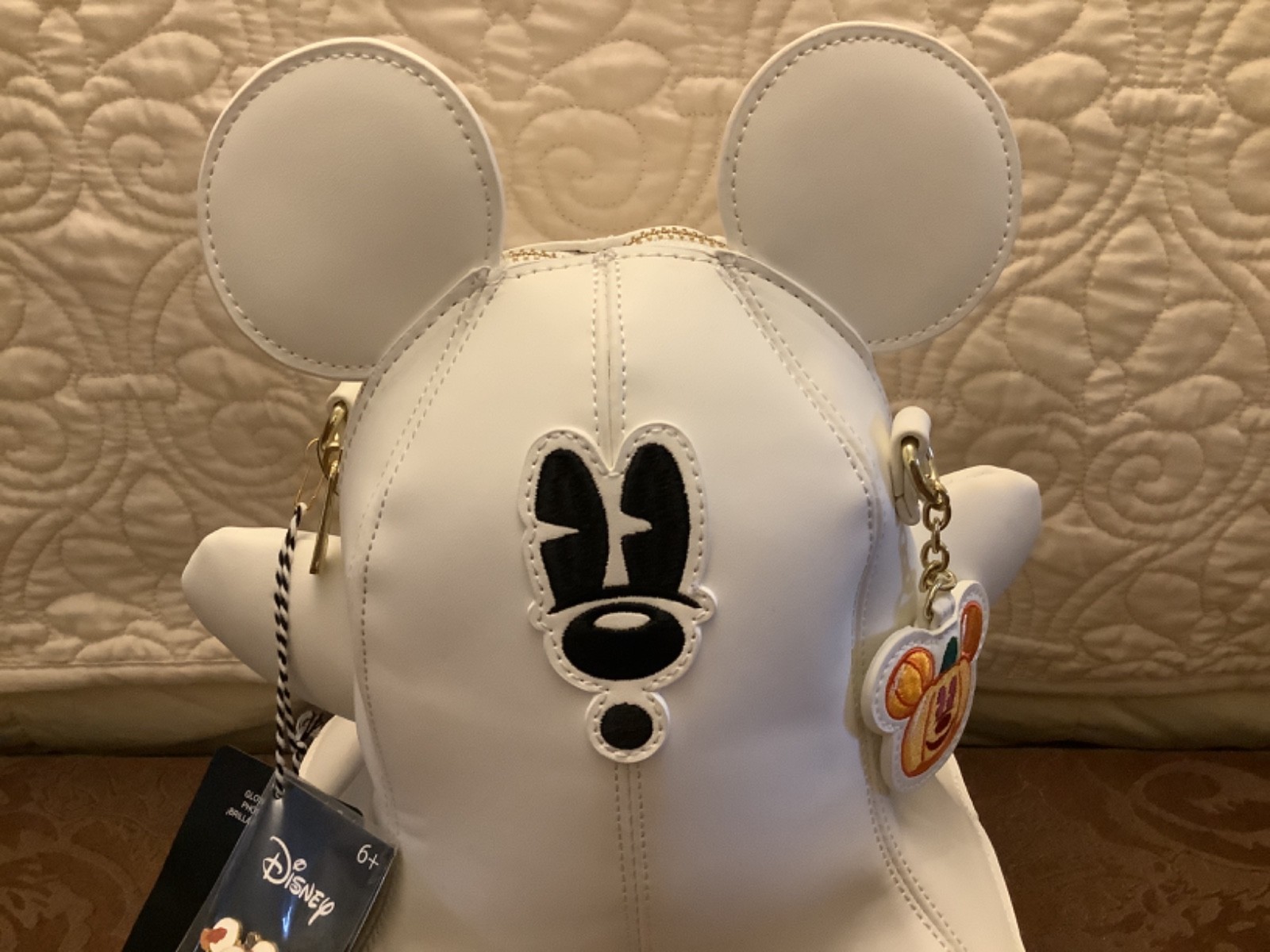 Loungefly Stitch Shoppe Mickey Ghost Glow in the Dark crossbody new w tags