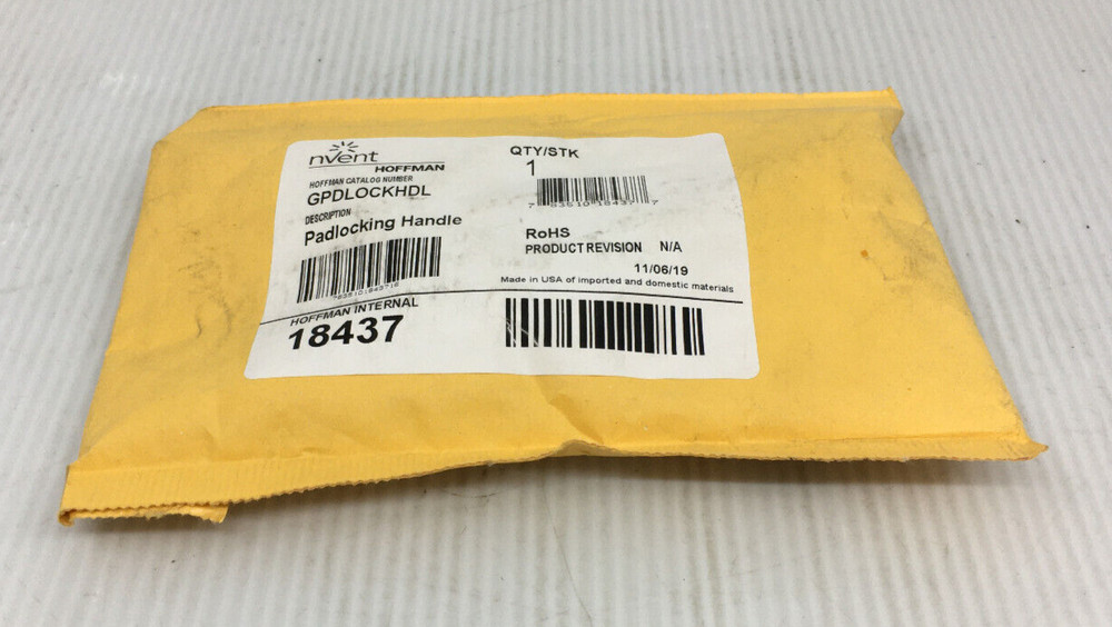Hoffman Padlocking Handle GPDLOCKHDL 18437