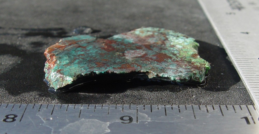 Chrysacolla Lapidary Slab T1009