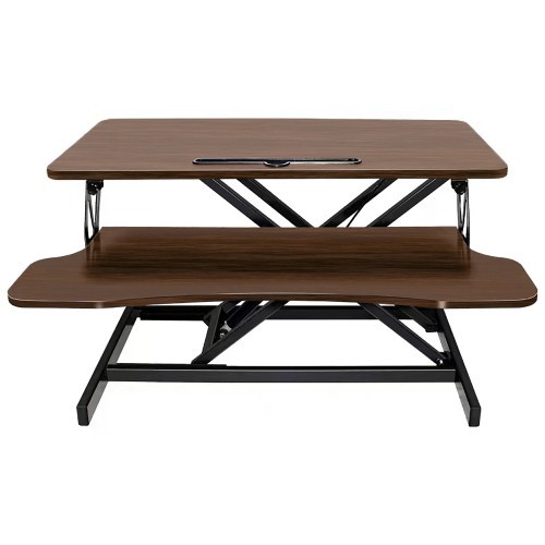 Foldable computer desk Adjustable and height-tilting table