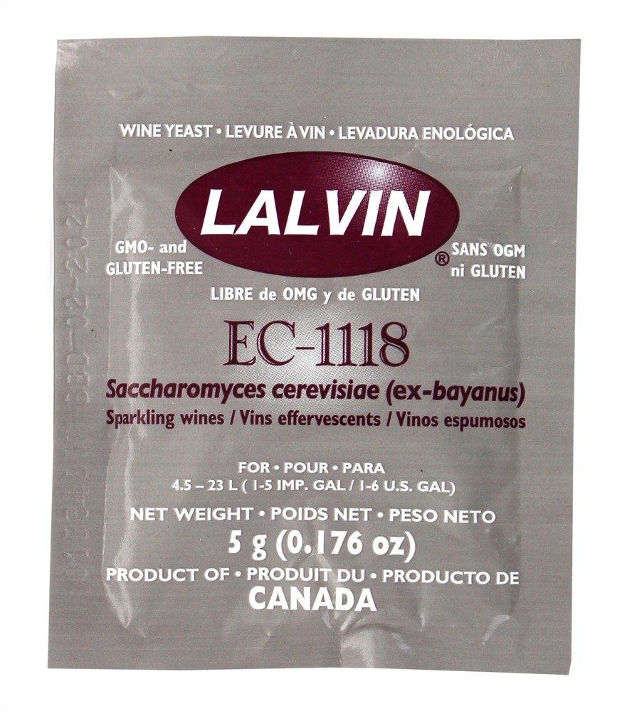 Lalvin EC-1118 Champagne Yeast