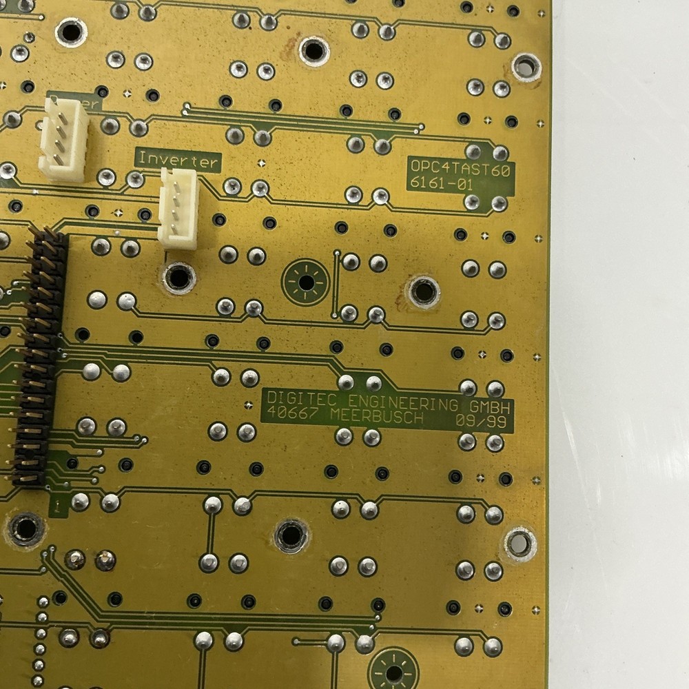 Digitec Engineering OPC4TAST60 6161-01 Operator Keypad PCB X-562