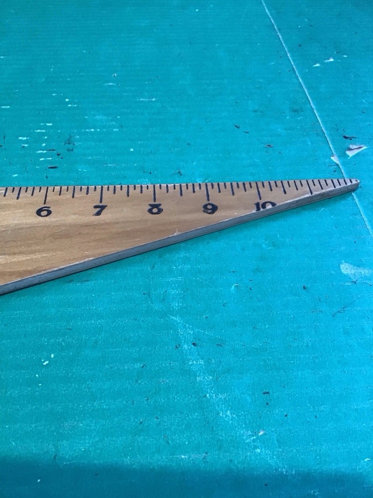 Vintage POST 1793 Wood Drafting Engineering Triangle Wood