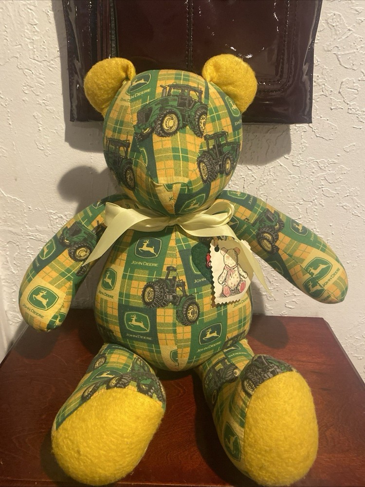John Deere Vintage Teddy Bear Cute