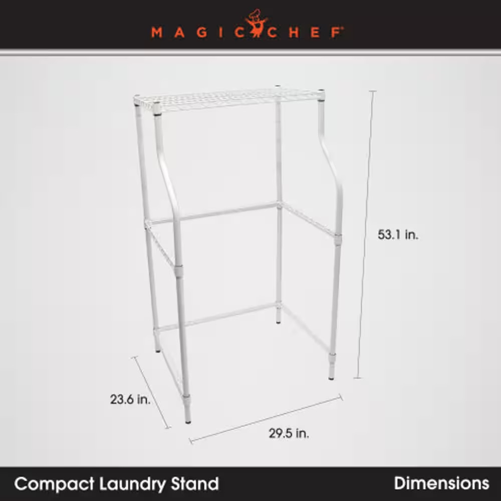 Compact Laundry Appliance Stand