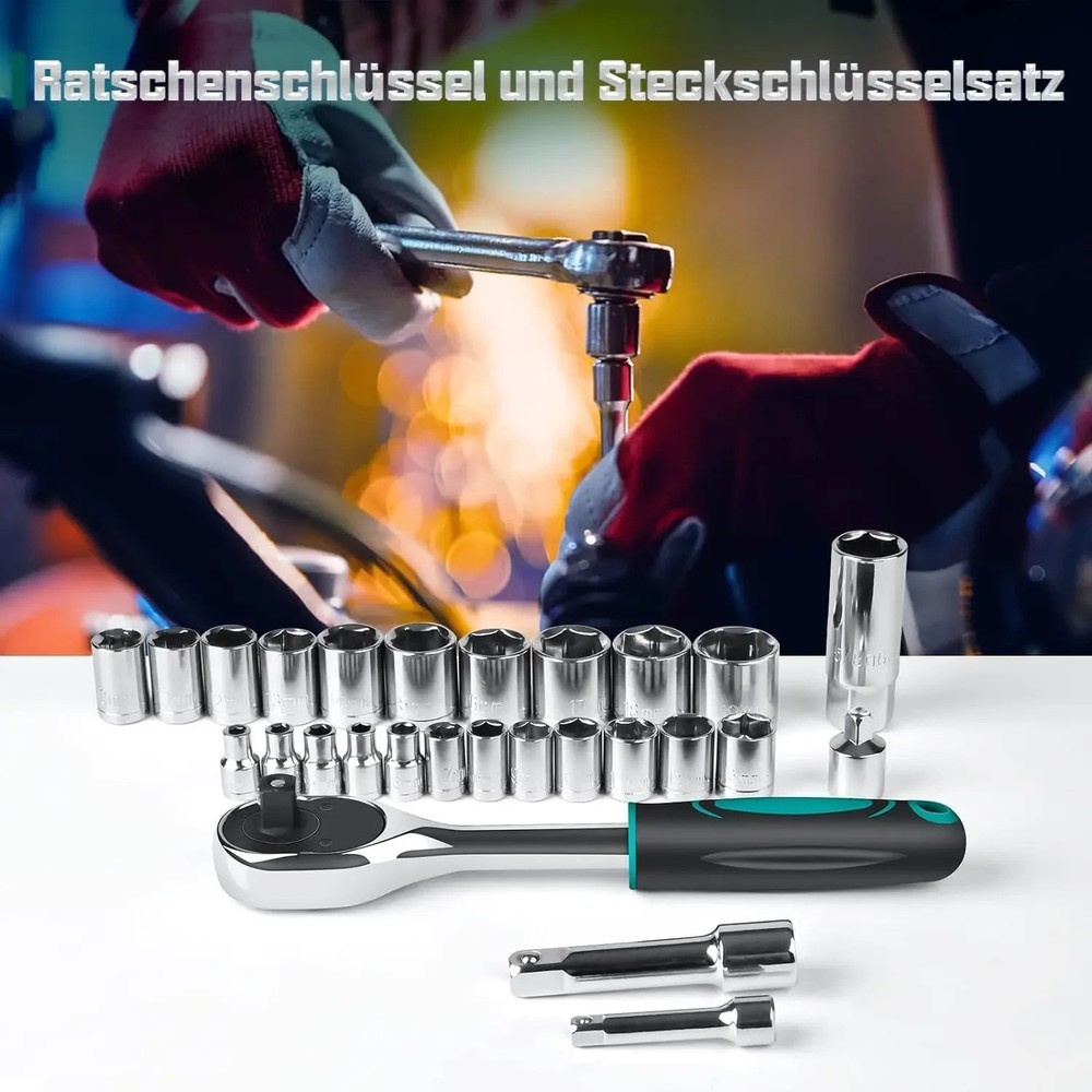 79Piece Socket Wrench Auto Repair Tool Combination Mixed Tool Set Hand Tool Kit