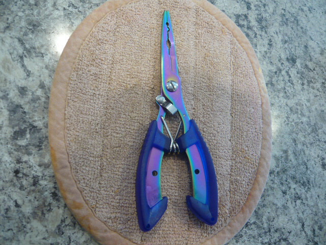 Split Ring Power Pliers 6 Inch Stainless w/ Braid Cutter
