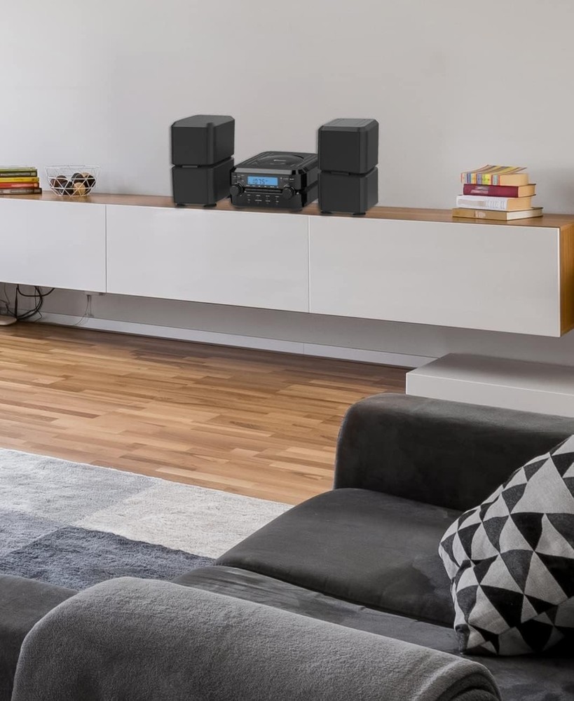 NAXA NS-441 Bluetooth CD AM/FM Stereo Microsystem