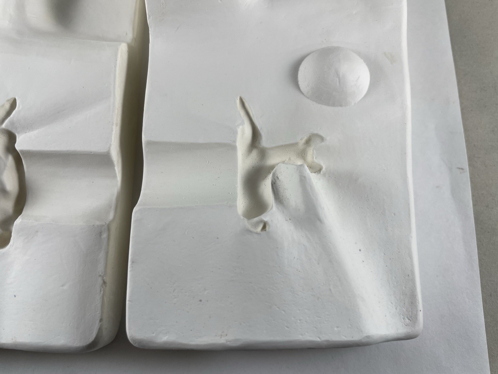 Vintage Delite Ceramic Slip Casting Mold Small Mini Horse & Unicorn Uncommon