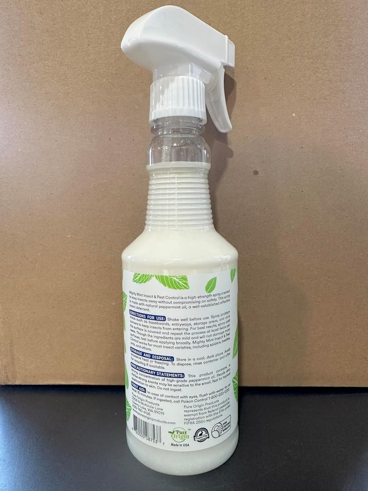 Peppermint Oil Roach & Ant Repellent - Natural Bug Control
