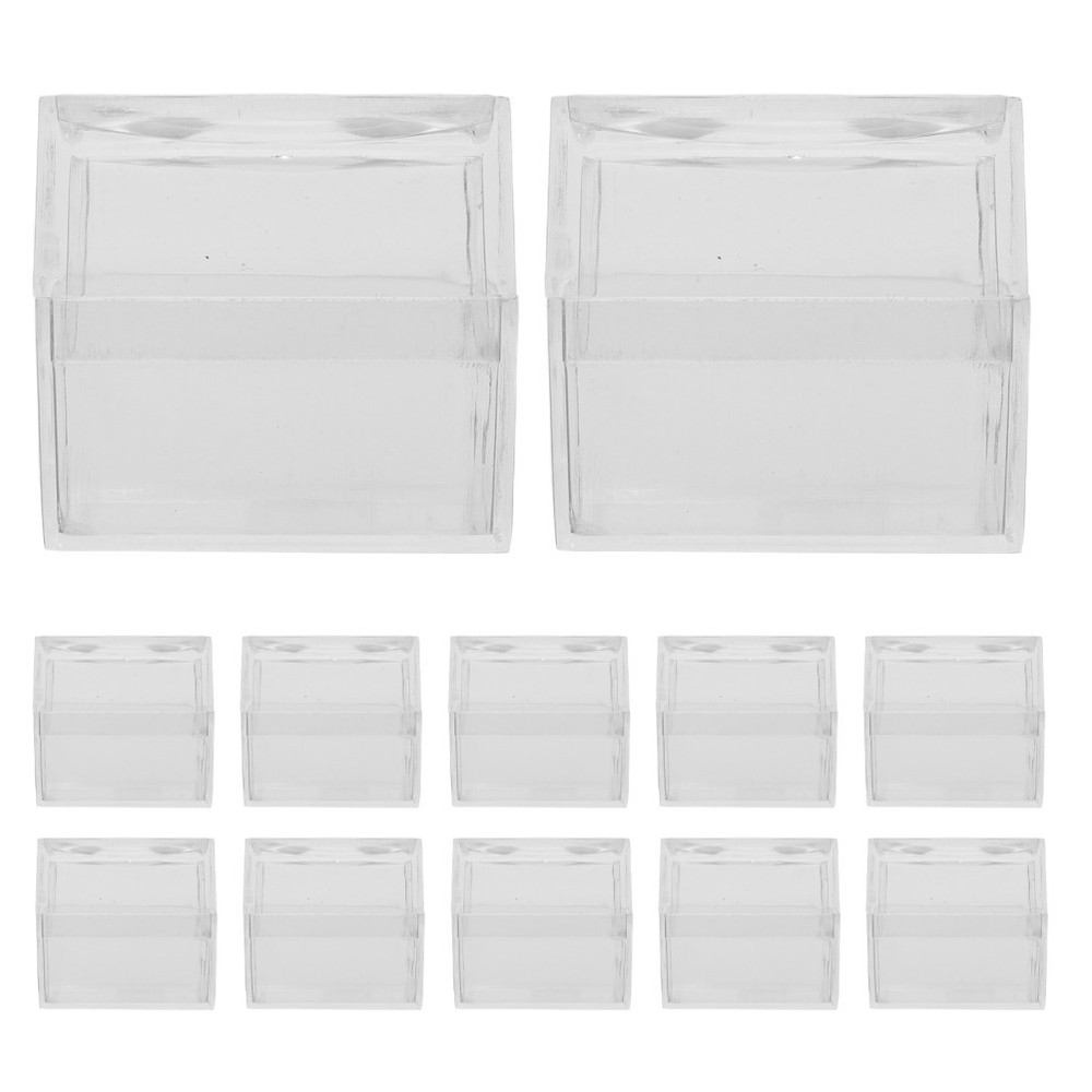20 Pcs Specimen Boxes Tiny Display Case Rock Collection Container
