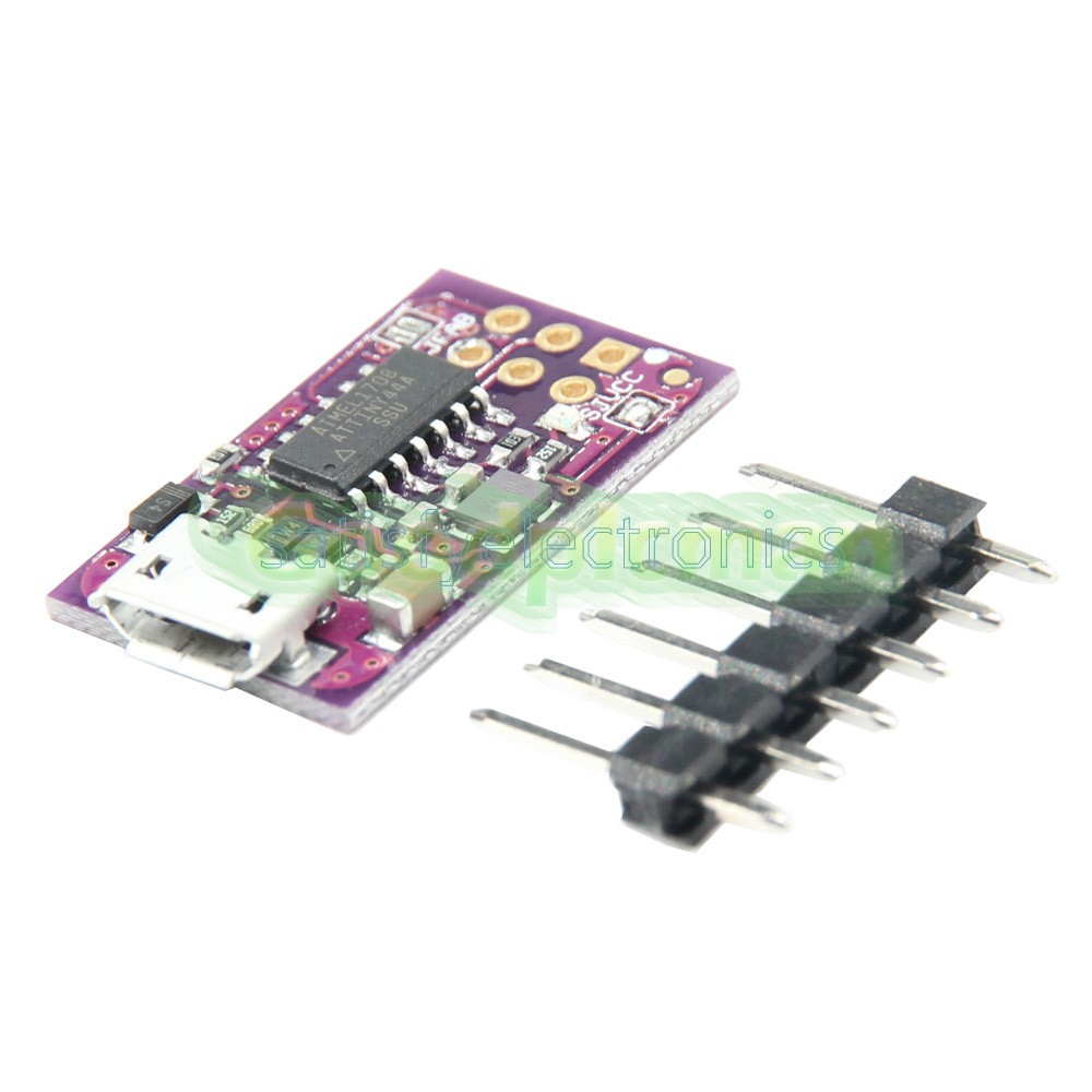 5V Micro USB Tiny AVR ISP ATtiny44 USBTinyISP Programmer For Arduino Bootloader