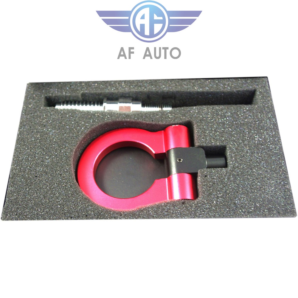 Red CNC EURO Racing T2 Tow Hook For BMW M E30 E36 E46 E91 E81 E90 E92 E93 1 3