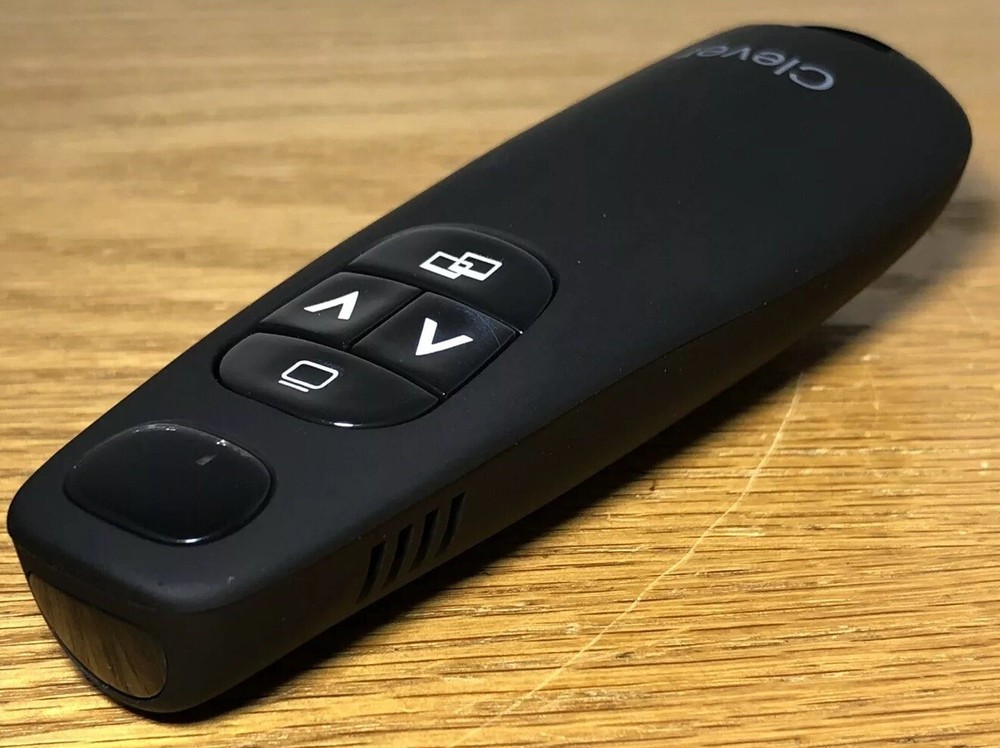Clever Wireless Presentation Non Laser Pointer Remote Control C760 Black