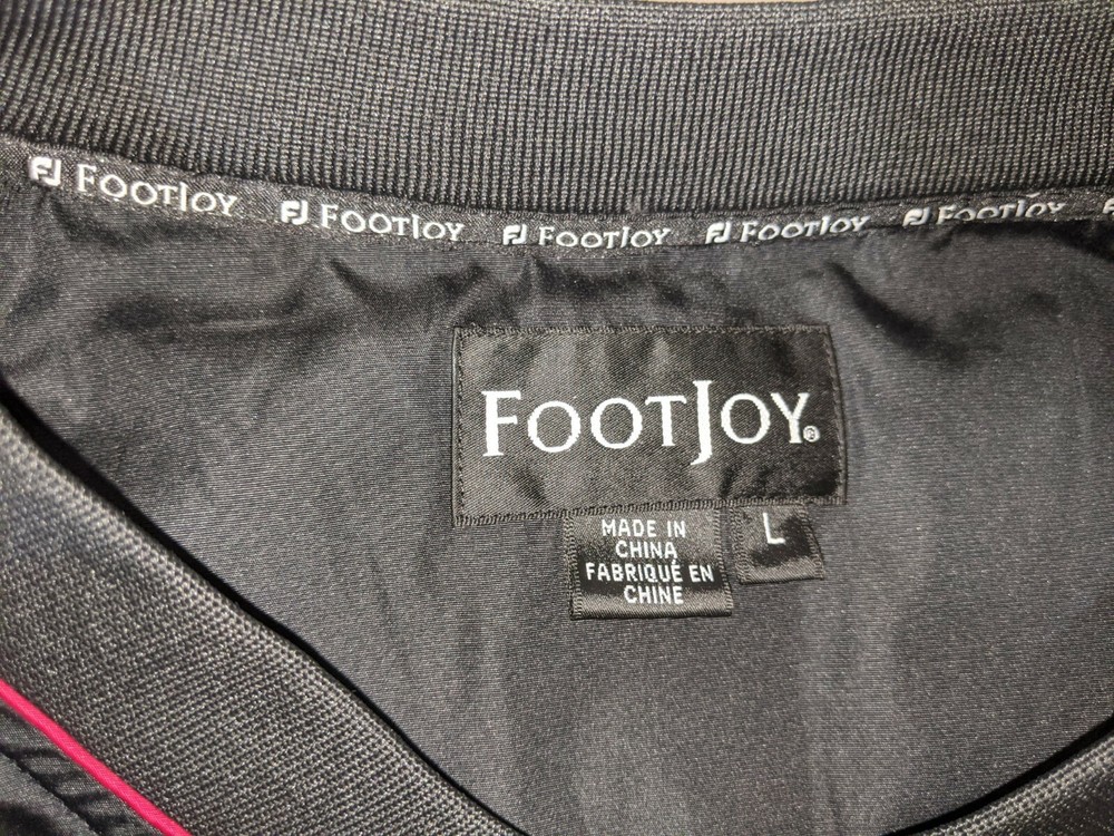 Footjoy Windbreaker Pullover Moss Creek Mens Sz Large Pockets