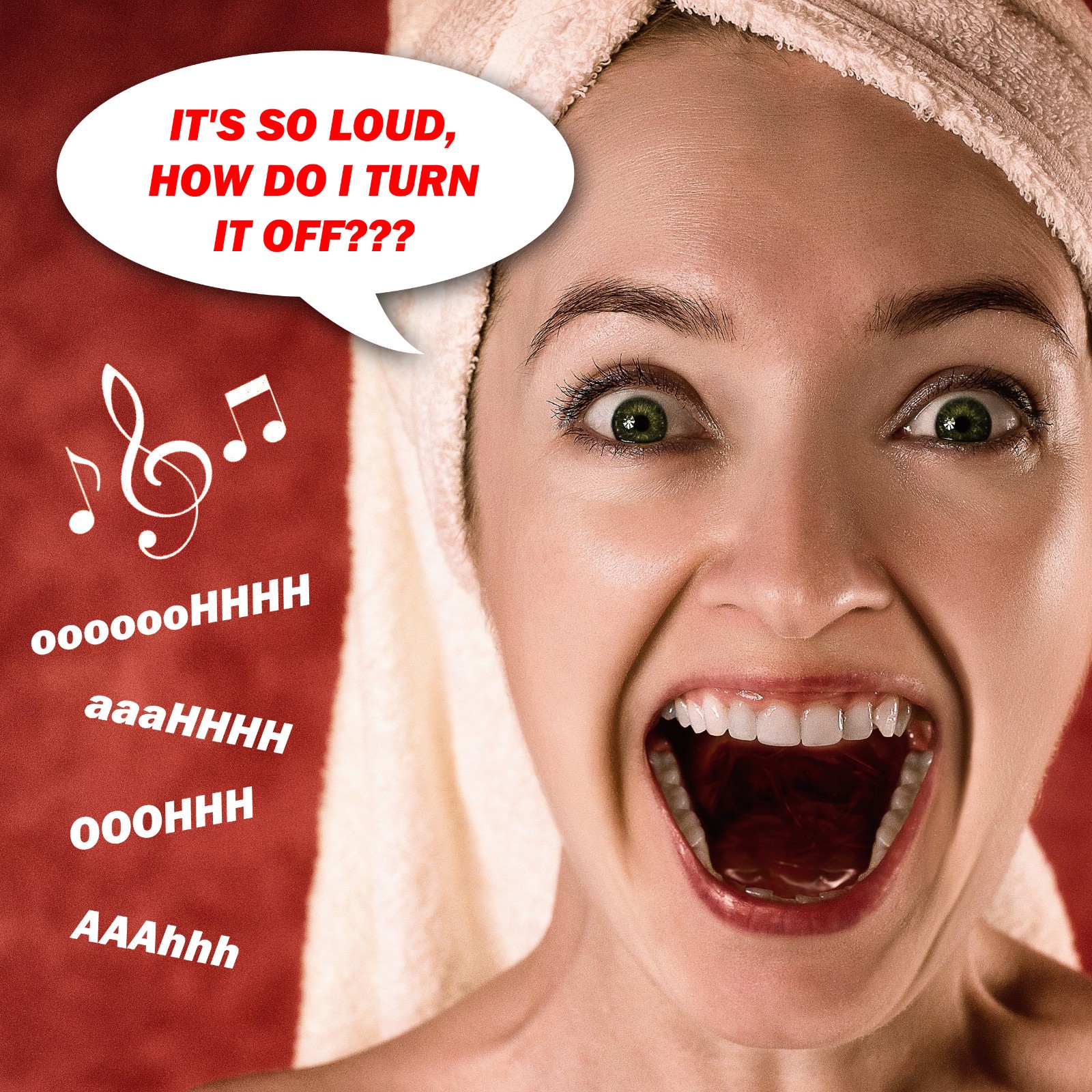 Woman Moaning QR Code Fake Wifi Prank Stickers - 25 QTY