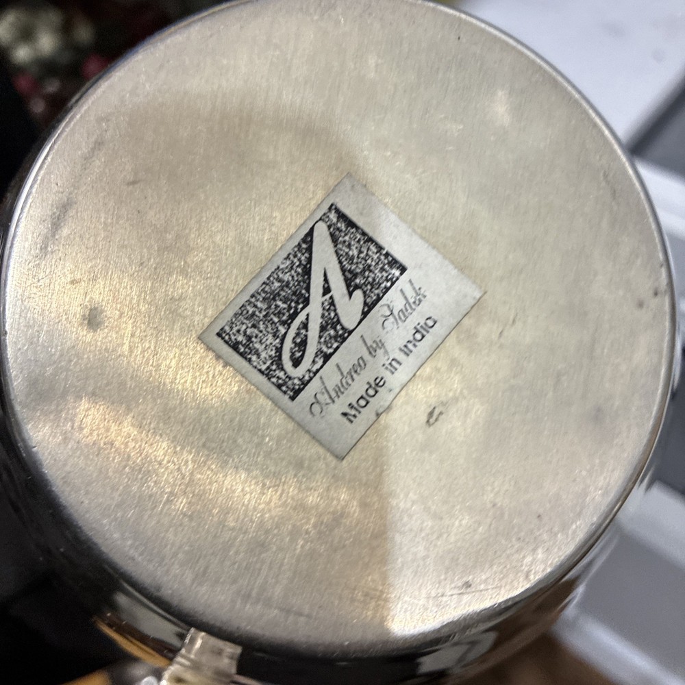 Hammered Silver Plate Pitcher Made in India