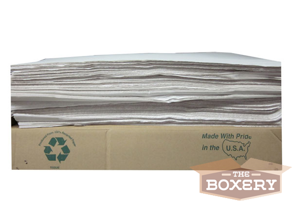 Tissue Paper 20x30'' - 2400 Sheets 50lbs by The Boxery